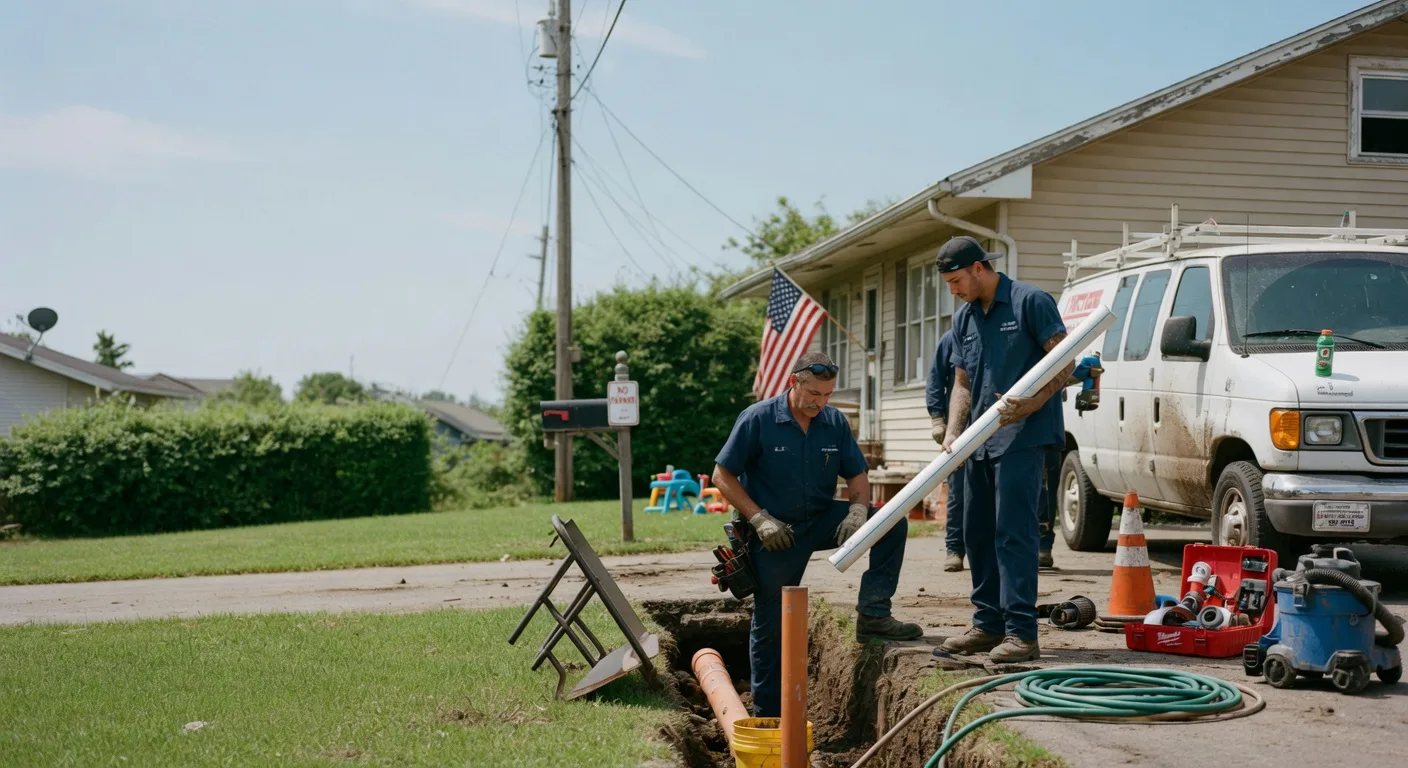 Drain Cleaning in Powhattan, KS near me